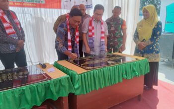 Wabup Deliserdang dan Sofyan Tan Resmikan Revitalisasi SDN 105343 Pantai Labu