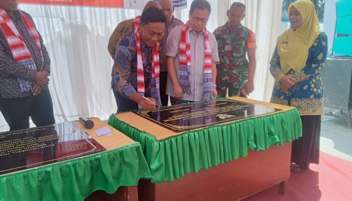Wabup Deliserdang dan Sofyan Tan Resmikan Revitalisasi SDN 105343 Pantai Labu