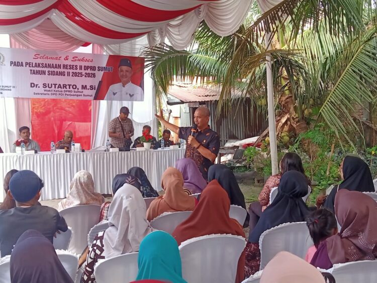 Wakil Ketua DPRD Sumut Reses di Desa Ramunia II, Guru PAUD Sampaikan Aspirasi