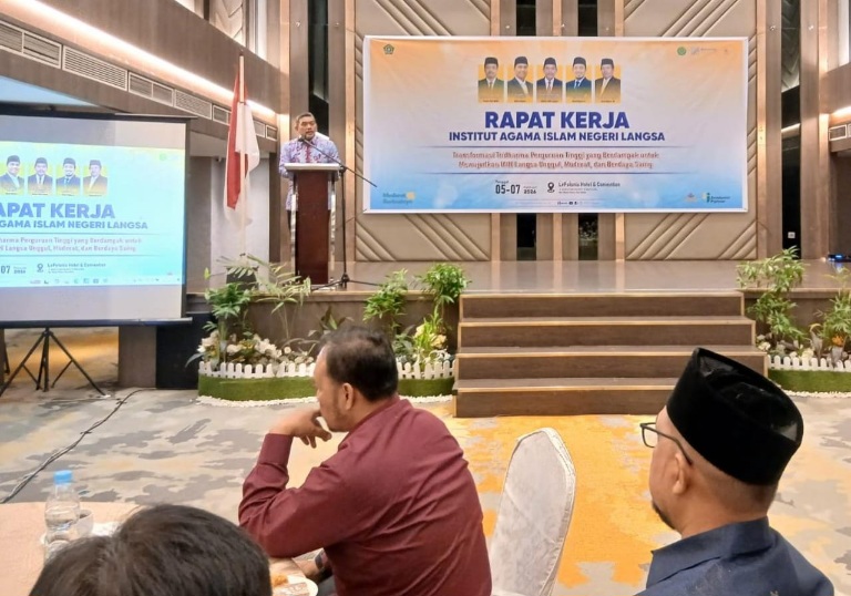 Rapat Kerja IAIN Langsa, Fokus Transformasi Tridharma Perguruan Tinggi
