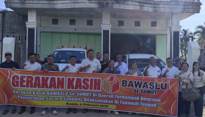 Syukuran Awal Tahun, Bawaslu Bakti Sosial Pascabencana