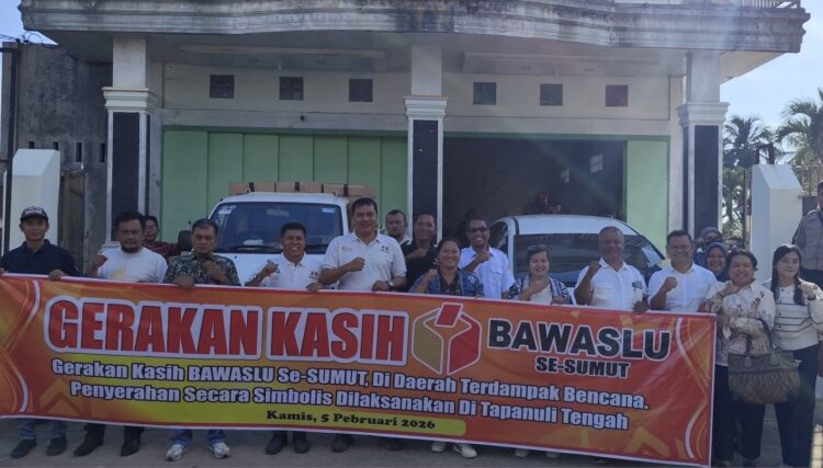 Syukuran Awal Tahun, Bawaslu Bakti Sosial Pascabencana