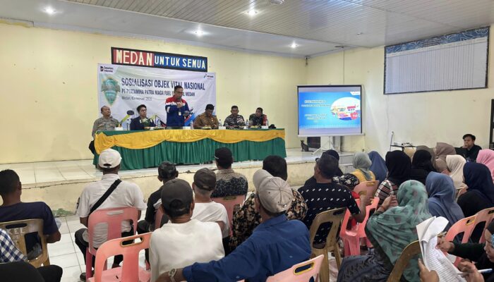 Pertamina Patra Niaga Regional Sumbagut Perkuat Pengamanan Obvitnas Dan Jalur Pipa Di FT Medan
