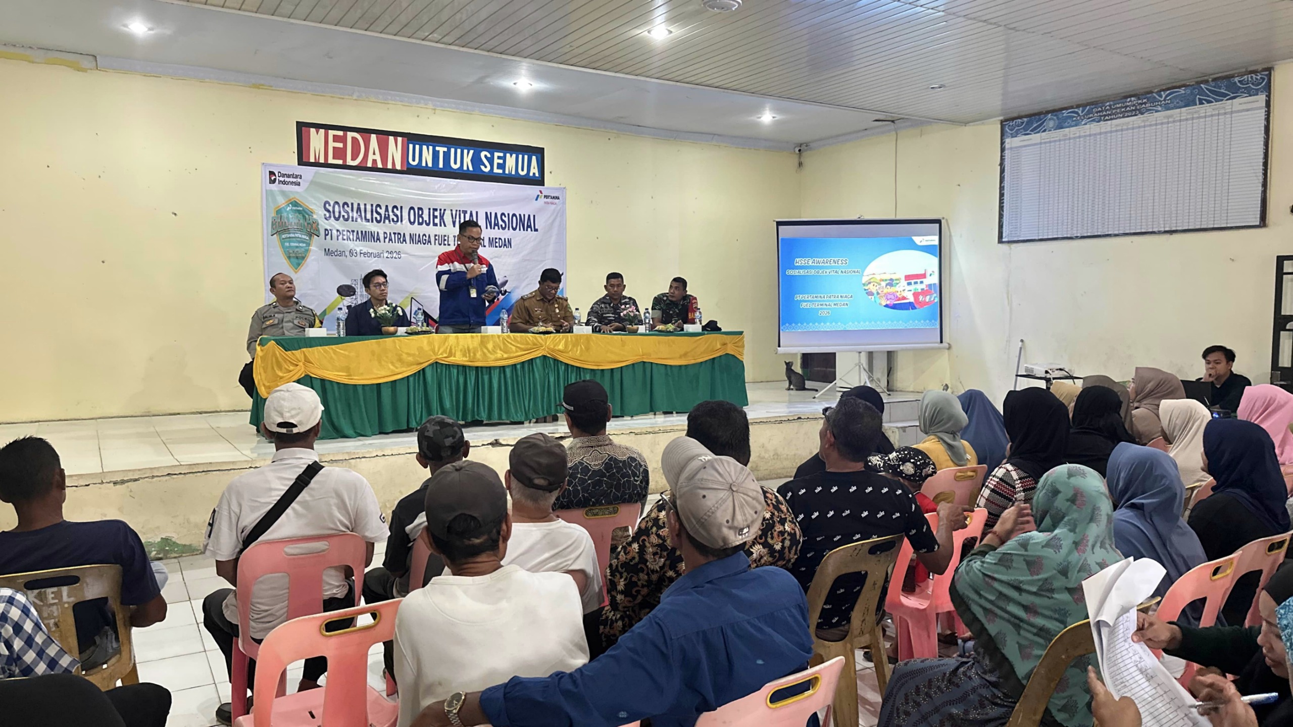 Pertamina Patra Niaga Regional Sumbagut Perkuat Pengamanan Obvitnas Dan Jalur Pipa Di FT Medan