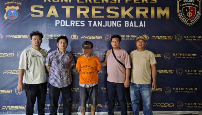 Polres Tanjungbalai Bongkar Pencurian Kabel Rumah Warga