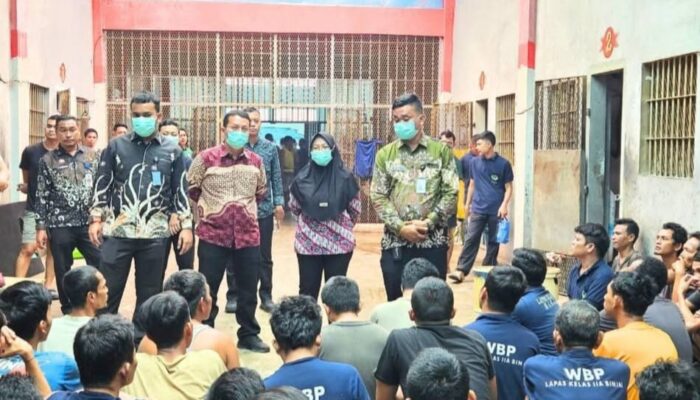 Lapas Kelas IIA Binjai Gelar Sosialisasi Kesehatan dan Kontrol Blok