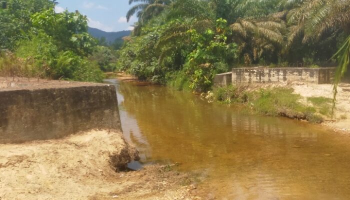 DPRD Sesalkan Terbengkalainya Pembangunan Jembatan Sungai Aek Baringin Bandar Durian