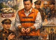 Kadis Perkim Taput Ditahan, Dugaan Korupsi Proyek Lampu Senilai Rp4,8 Miliar