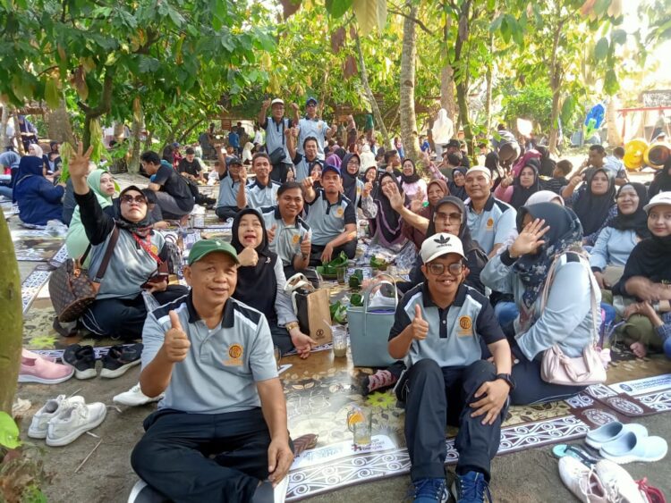 CV Perbengkelan Maju Bersama Deli Tua Sambung Silaturahmi di Pasar Kamu