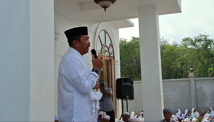 Bupati Madina Paparkan Rencana Budi Daya Pisang dan Nilam di Hadapan Jemaah Puncak Barokah