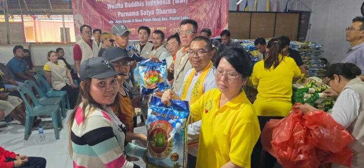 Yayasan Purnama Satya Dharma dan WBI Pantai Labu Gelar Baksos Imlek 2026