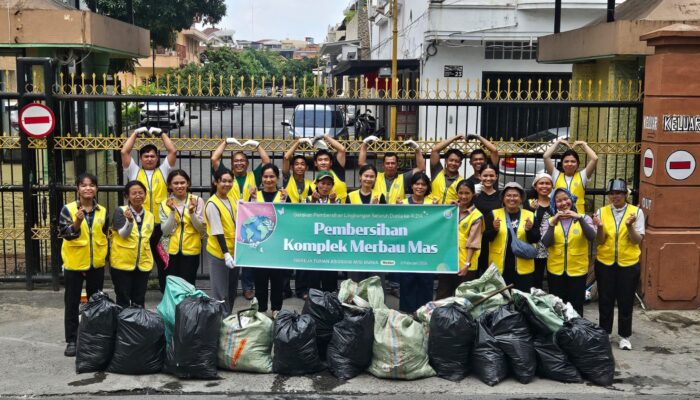 Aksi Bersih Lingkungan Di Medan Kumpulkan 90 Kg Sampah