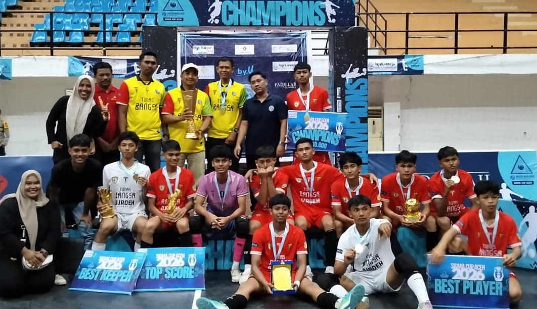 SMAN 9 Banda Aceh Angkat Trofi Sigma Cup Aceh