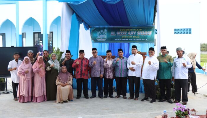 Pemko Binjai Resmikan Masjid Al Aziz Asy Syarif, Diharapkan Jadi Pusat Ibadah dan Pemberdayaan Umat