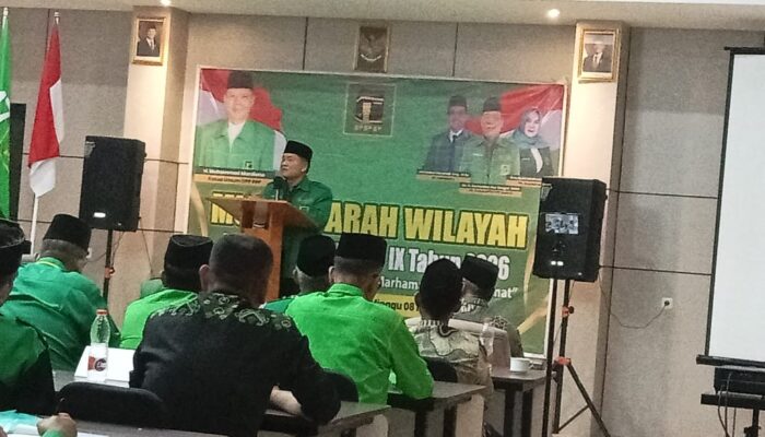 DR H Sarmadan Nur Siregar M.Pd Terpilih Aklamasi Sebagai Ketua DPW PPP Sumut