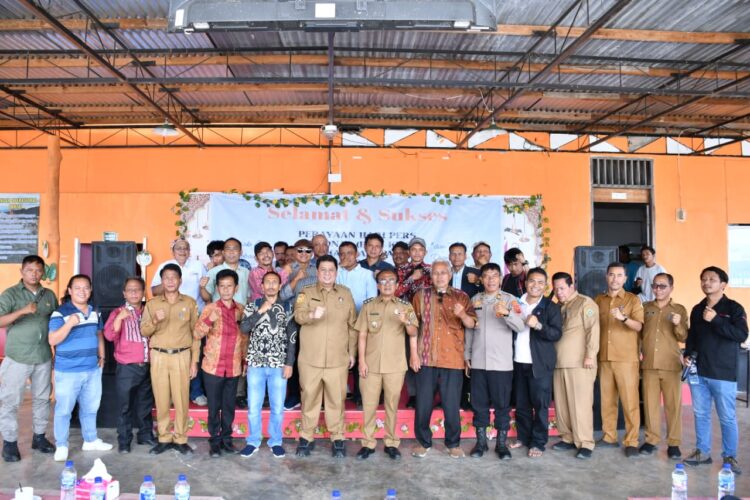 Perayaan Hari Pers Nasional Di Samosir, Bupati Dan Wabup Samosir Rajut Kebersamaan