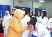 Wabup Hadiri Capping Day Akbid Langkat Angkatan XXIV