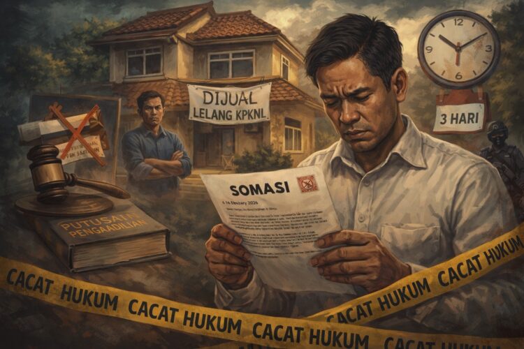 Tanpa Fiat Pengadilan, Rumah Rivaldi Idris Disomasi Pengosongan 3 Hari