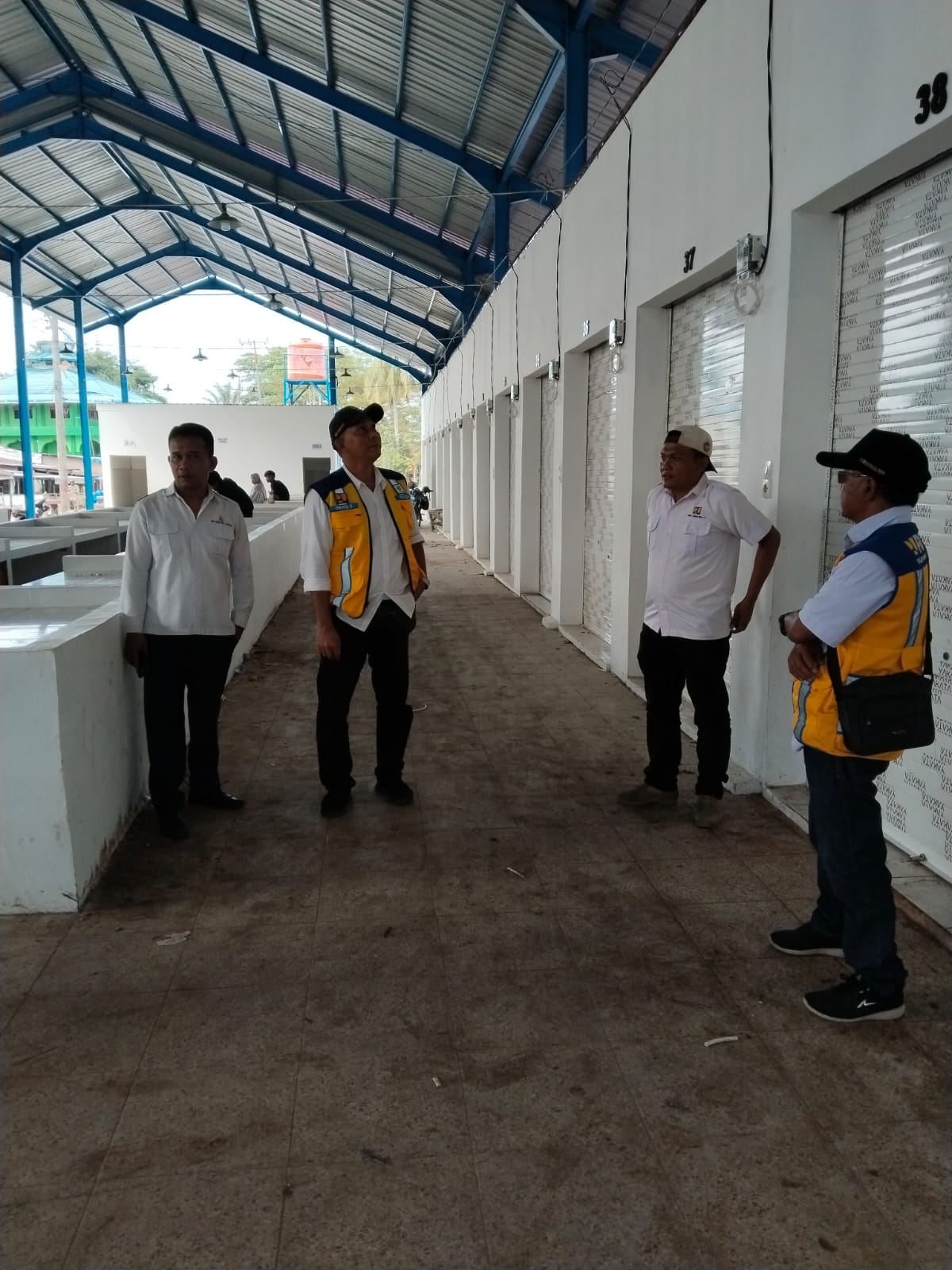 BWSS II Tinjau Revitalisasi Pasar Inpres Tebingtinggi, Izin Pembangunan Dipertanyakan