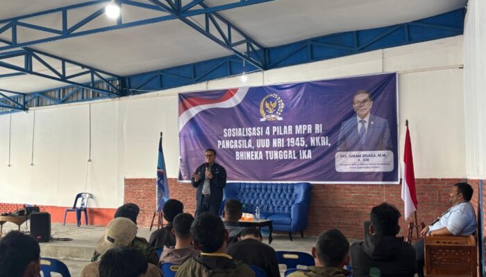 Perkuat Nilai Kebangsaan, Sabam Sinaga Gelar Sosialisasi Empat Pilar Kebangsaan