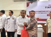 Pimpinan MPR RI Tinjau Penanganan Bencana di Aceh, Salurkan Ribuan Paket Sembako