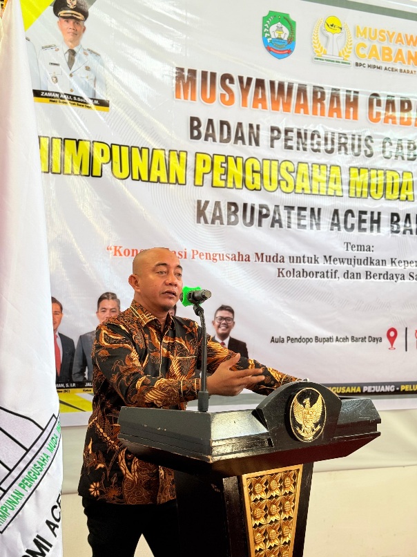 Atok Roni Dorong HIPMI Abdya Perkuat Kolaborasi Dengan Pemda