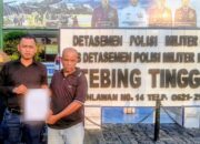 Tukang Ojek Laporkan Oknum BKO TNI ke Subdenpom Tebingtinggi