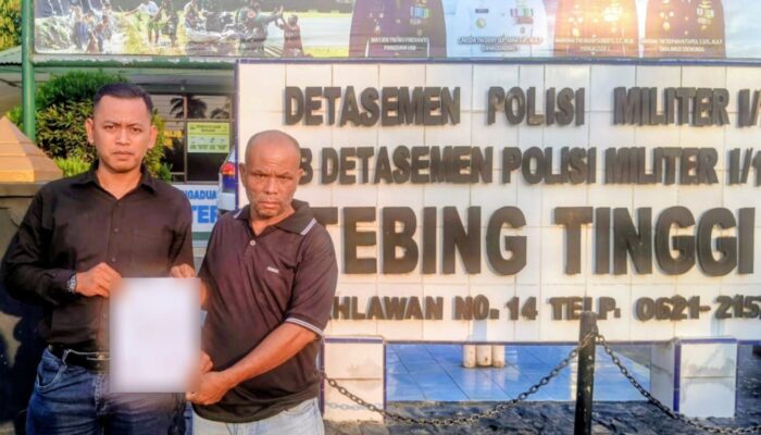 Tukang Ojek Laporkan Oknum BKO TNI ke Subdenpom Tebingtinggi