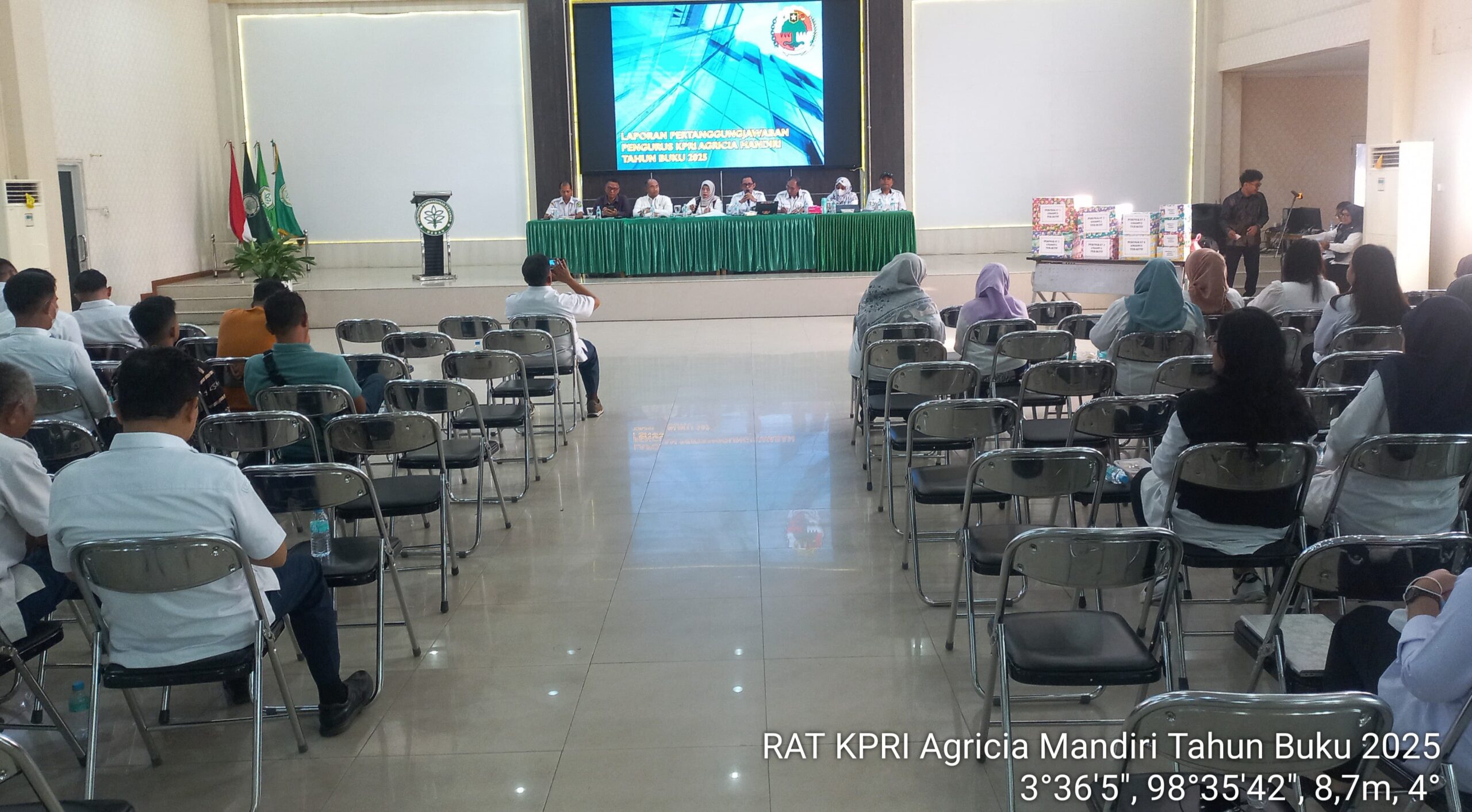 KPRI Agricia Mandiri Gelar RAT 2025: Bukti Nyata Kesejahteraan Anggota Dan Kontribusi Pertanian