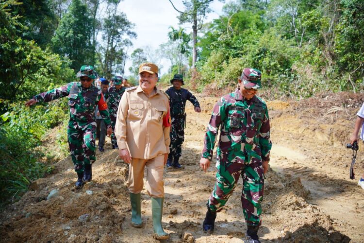 Bupati TRK Pimpin Upacara Pembukaan TMMD ke-127 di Kecamatan Beutong