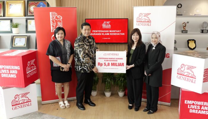 Generali Indonesia Bayarkan Klaim Rp1,3 Triliun Tahun 2025