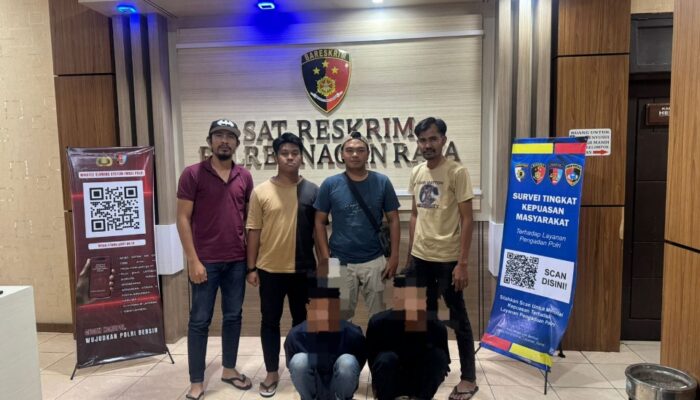 Dua Pemuda Darul Makmur Diduga Main Judi Online Ditangkap