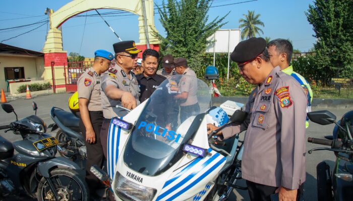 Polres Pelabuhan Belawan Cek Ranmor Dinas Jelang Ramadhan 1447 H