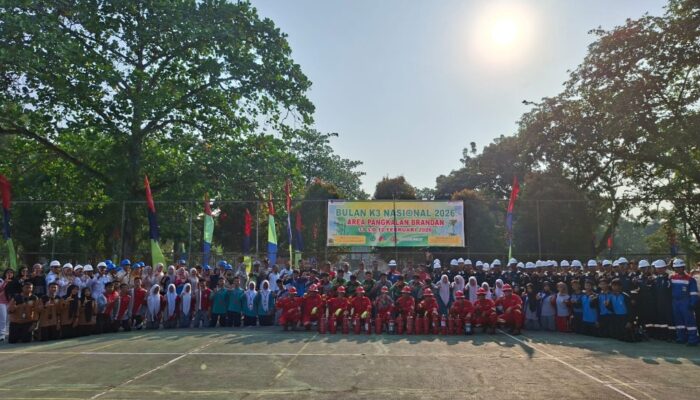 PT PPN RU II P.Brandan Gelar Kegiatan Gernas K3 