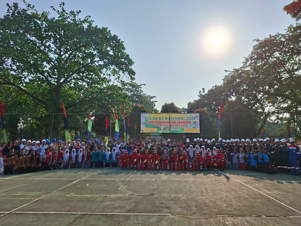 PT PPN RU II P.Brandan Gelar Kegiatan Gernas K3 