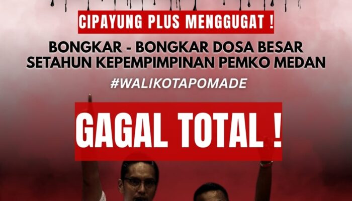 Cipayung Plus Sumut Menggugat Kinerja Satu Tahun Pemko Medan