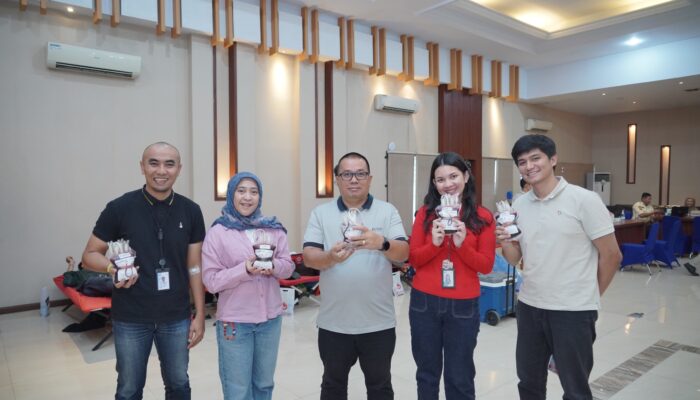 Peringati Bulan K3 Nasional, PLN UID Sumut Gelar Donor Darah Dan Mini Medical Check Up