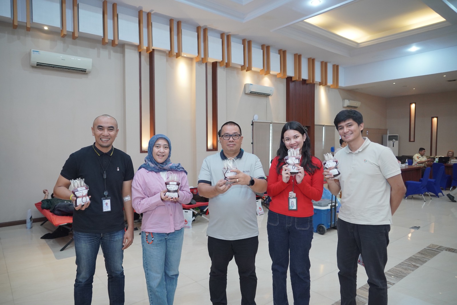 Peringati Bulan K3 Nasional, PLN UID Sumut Gelar Donor Darah Dan Mini Medical Check Up