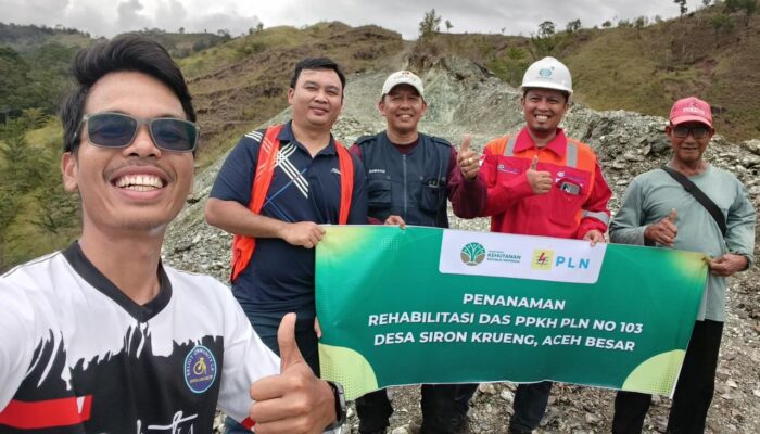 Dukung Pelestarian Hutan, PLN Realisasikan Program Rehabilitasi DAS Di Aceh Besar