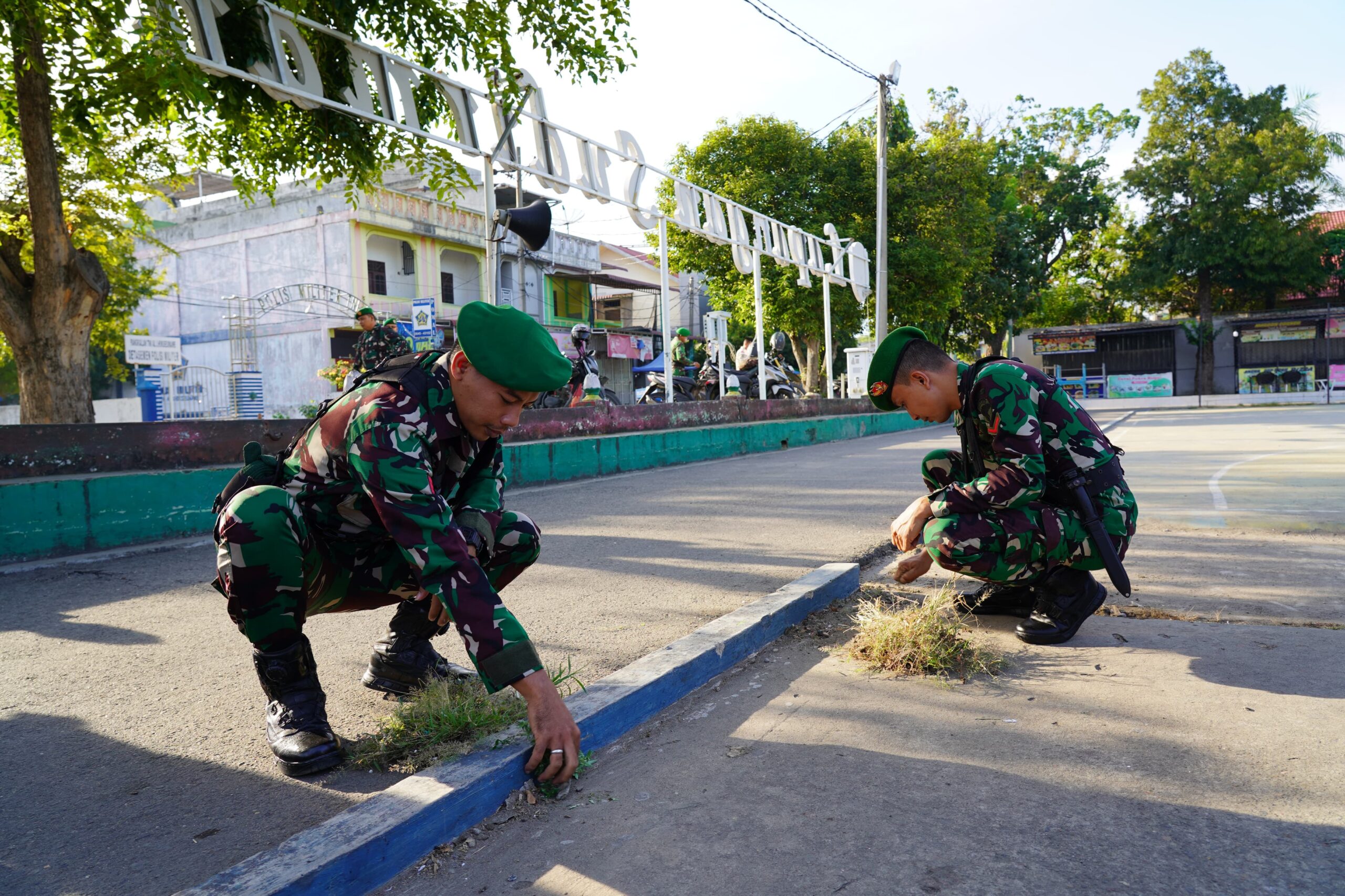 Korem 011/Lilawangsa Gelar Kurve Rutin, Wujudkan Lingkungan Kerja Bersih dan Disiplin Prajurit