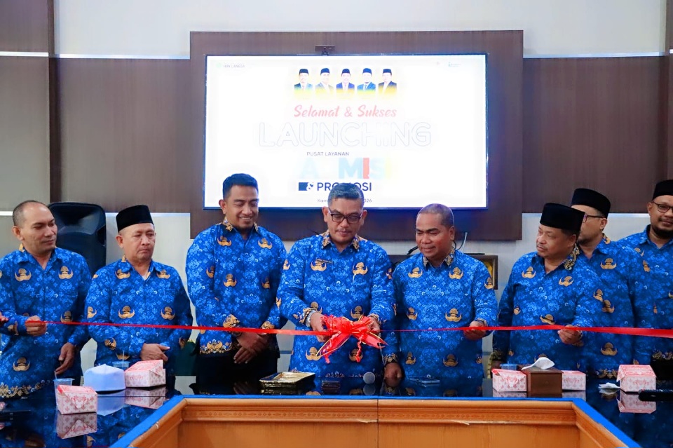 Rektor IAIN Langsa Luncurkan Pusat Layanan Admisi Dan Promosi