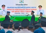 Bupati Armia Pahmi Lantik Direktur PDAM Tirta Tamiang