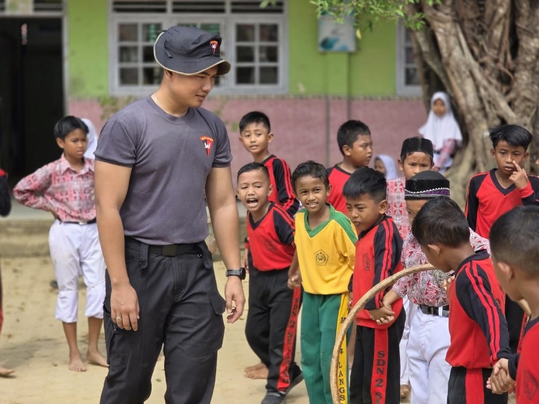 Mahasiswa STIK Lemdiklat Polri Angkatan 83 Laksanakan Saweu Sikula