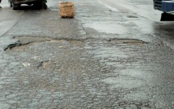 Banyak Ruas Jalan Nasional di Tebingtinggi Rusak