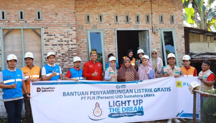 PLN UID Sumut Bersama YBM Hadirkan Terang Lewat LUTD Di Rantau Prapat