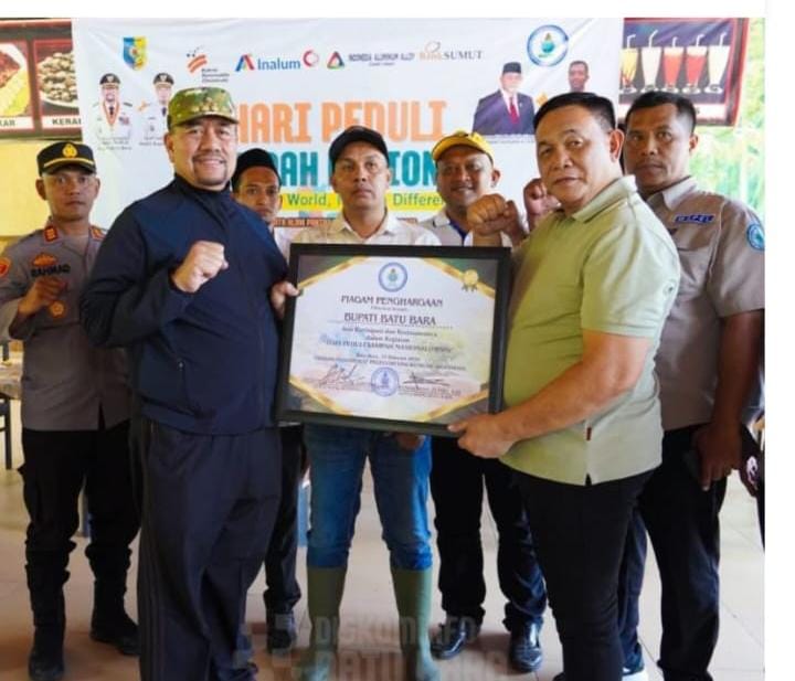 Bupati Batubara Dan Mapel Giat Hari Peduli Sampah Nasional Lestarikan Lingkungan Pantai Datuk