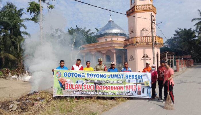 Di Akhir Masa Jabatan, Supiadi Ajak Warga Desa Durian Gotongroyong