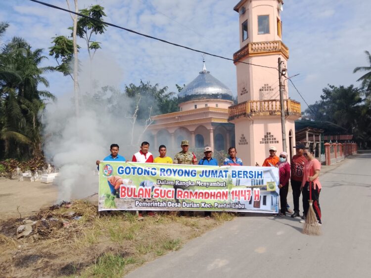 Di Akhir Masa Jabatan, Supiadi Ajak Warga Desa Durian Gotongroyong