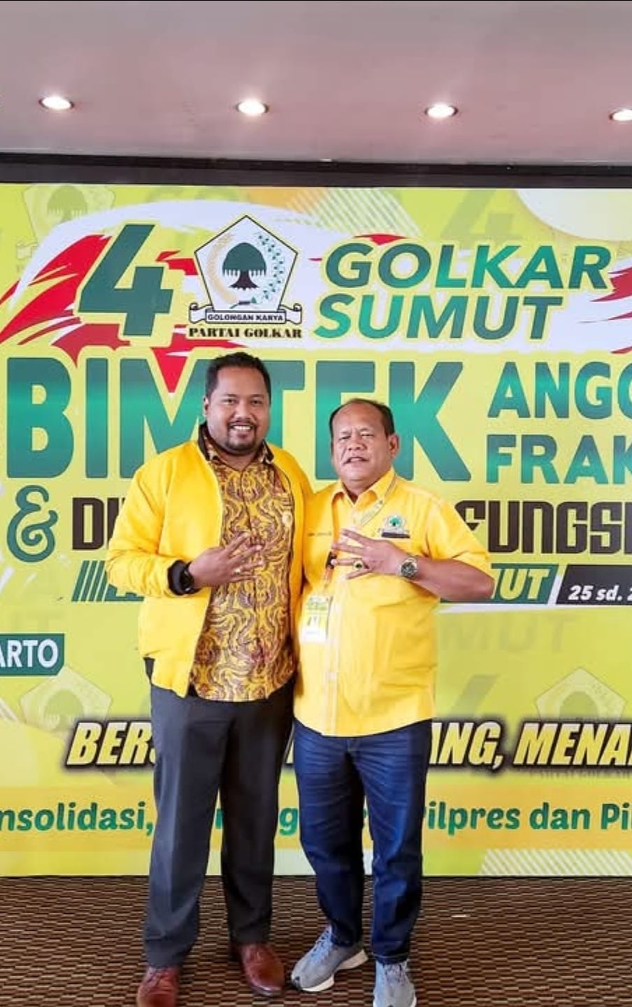 Bendahara PDK Kosgoro 1957 Kota Medan Ucapkan Selamat Atas Terpilihnya Viktor Silaen