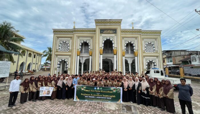 Gema Ramadhan SMANSA Abdya, Syiar Bergema, Seumeugleh Kuatkan Karakter